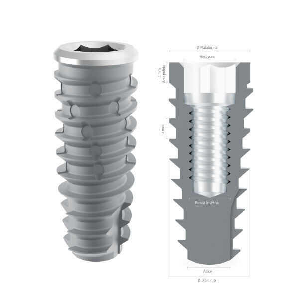 Imagen de IMPLANTE MAESTRO HI SWITCH 3.5X15 mm