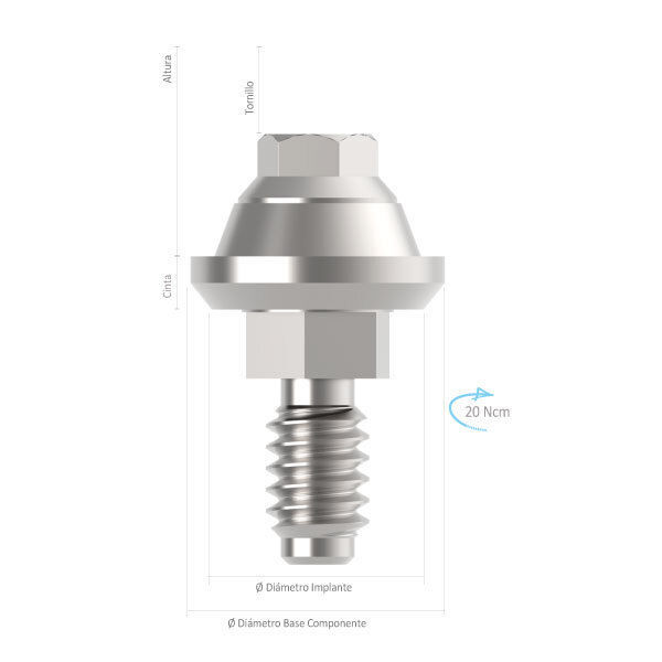 Imagen de MINI CONICO ESTETICO HI 3.5X2