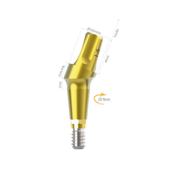 Imagen de MUÑON ANGULADO IDEALE 4.5 X 6 X 3.5 30º