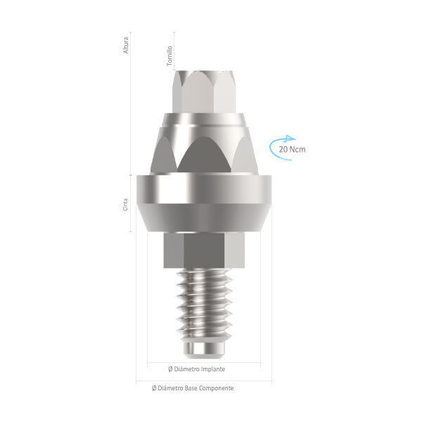 Imagen de CONICO ESTETICO RECTO HI 4.0X3
